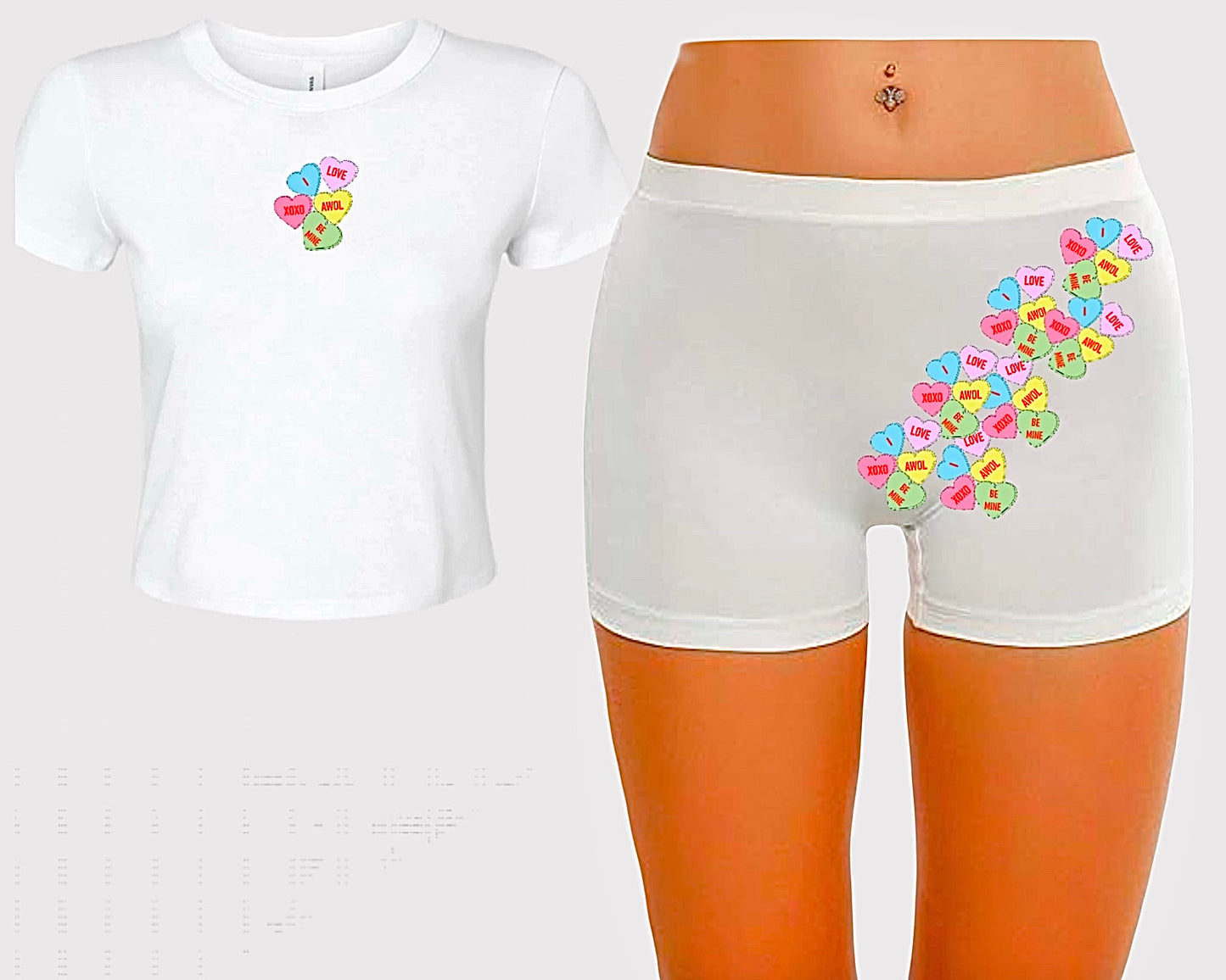 Candy Crush on You Ladies Boxer Set